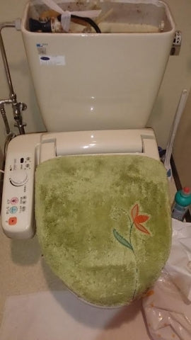 トイレ交換工事　兵庫県神戸市垂水区　XCH1101WS-sale - Before