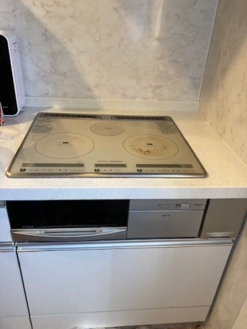 IHクッキングヒーター交換工事　静岡県賀茂郡河津町　KZ-AN36S - Before