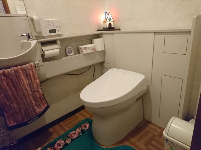 便座交換工事　千葉県習志野市　TCF4713R-NW1 - After