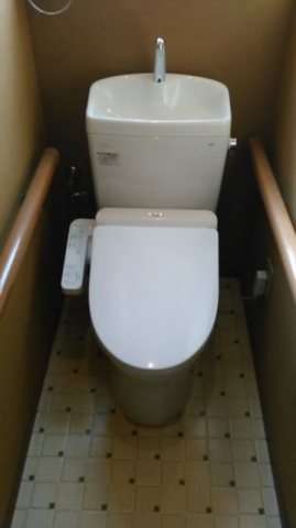 トイレ交換工事　静岡県静岡市清水区　CS232BM-NW1-set1 - After