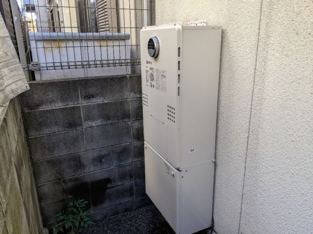 ガス給湯器交換工事　京都府長岡京市　GTH-C2460SAW3H-1-BL-13A - After