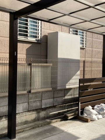 エコキュート交換工事　大阪府枚方市　EQ46VFTV-set - Before
