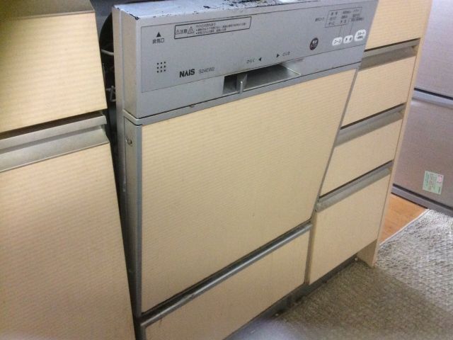 ビルトイン食洗機交換工事　大阪府箕面市　NP-45MC6T - Before