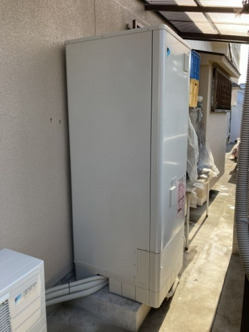 エコキュート交換工事　大阪府大阪狭山市　EQ37WFV-set - After