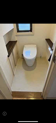 トイレ交換工事　兵庫県伊丹市　YBC-S40S-DV-S815-R3E-BW1