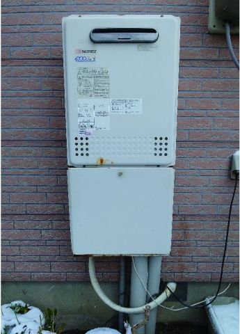 ガス給湯器交換工事　新潟県新潟市南区 - Before