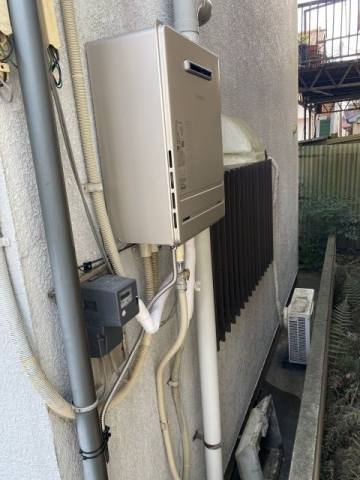 ガス給湯器交換工事　埼玉県吉川市　FH-E2421SAWL-set-13A - After