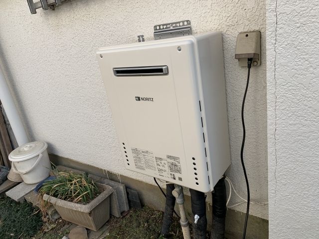 ガス給湯器交換工事　茨城県牛久市 - After