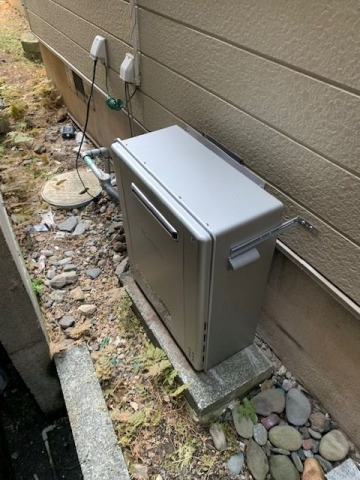 ガス給湯器交換工事　静岡県静岡市清水区 - After