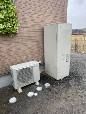 エコキュート交換工事　栃木県佐野市　EQ37VFV-set