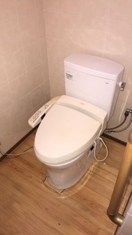 トイレ交換工事　神奈川県小田原市　CS232BM-SH232BA-NW1 - After