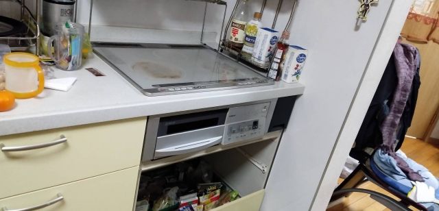 IHクッキングヒーター交換工事　愛知県あま市　HT-M60S - Before
