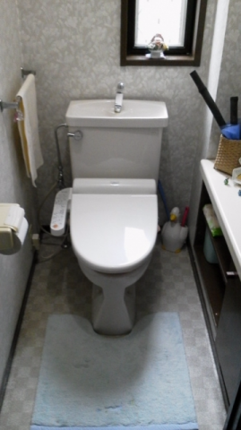トイレ交換工事　埼玉県川口市　PTVN750-MPTX1751YF - Before