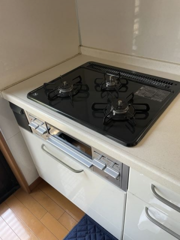 ガス給湯器 ビルトインガスコンロ 蛇口交換工事　埼玉県さいたま市見沼区　GT-2460SAWX-2-BL-set-13A