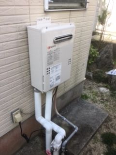 ガス給湯器  佐賀県佐賀市　GQ-2039WS-set-LPG - After