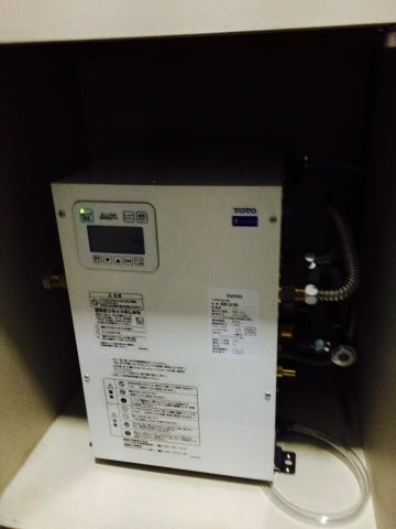 小型温水器交換工事　東京都台東区　PTVN600-MPTX1601YF