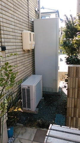 エコキュート交換工事　静岡県静岡市駿河区 - After