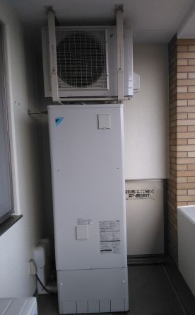 エコキュート交換工事　東京都世田谷区　EQ37WFV-set