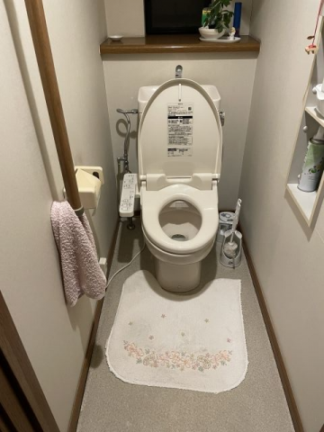 トイレ交換工事　神奈川県横浜市青葉区　CS400B-SH401BA-NW1 - Before