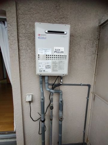 ガス給湯器交換工事　福岡県北九州市門司区　GQ-C2034WSBL-set-13A - After