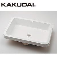 洗面器単品[ベッセル式][半埋込][角形][Luju]