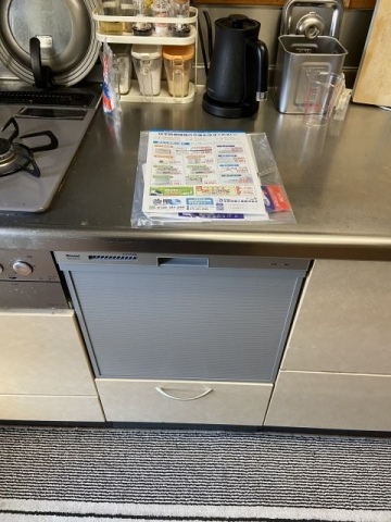 ビルトイン食洗機交換工事　埼玉県鴻巣市 - After