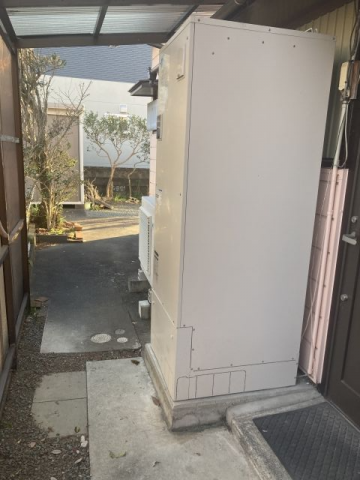 エコキュート交換工事　静岡県掛川市　EQ37WSV-set - Before