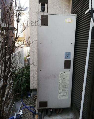 エコキュート交換工事　大阪府大阪狭山市　SRT-S465UA-set - Before