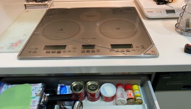 IHクッキングヒーター交換工事　埼玉県入間市　KZ-XS30F - Before