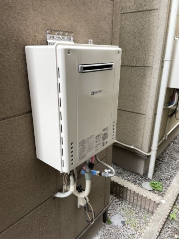 ガス給湯器 ビルトインガスコンロ交換工事　大阪府岸和田市　GT-2060SAWX-2-BL-set-13A - After