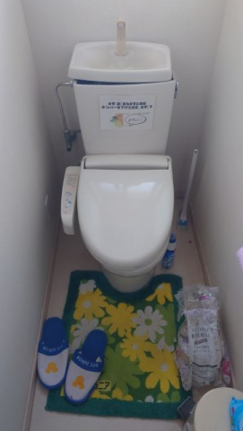 ビルトインガスコンロ トイレ トイレ交換工事　福島県須賀川市　XCH1602WS-N - Before