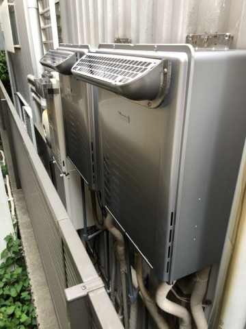 ガス給湯器 ガス給湯器 ガス給湯器交換工事　東京都中野区　RUF-E2406AW-set-13A - After