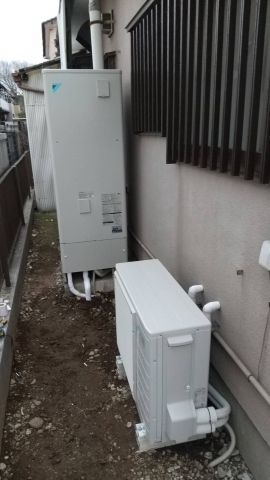 エコキュート交換工事　千葉県四街道市