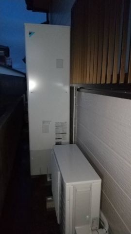 エコキュート交換工事　茨城県潮来市　EQ46VV-set