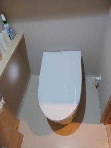 トイレ交換工事　東京都江東区　CES9898S-N-NG2