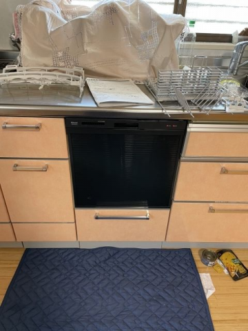 ビルトイン食洗機交換工事　大阪府箕面市　RSW-404A-B - After