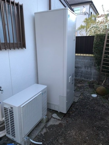 エコキュート交換工事　静岡県掛川市　sa-EQN46WFV-set