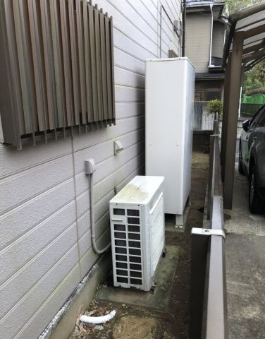 エコキュート交換工事　千葉県茂原市　SRT-S375UZ-set - Before