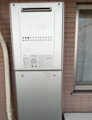 ガス給湯器交換工事　千葉県松戸市　GTH-C2459SAW3H-1-BL-13A - After