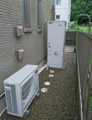 エコキュート交換工事　千葉県袖ケ浦市　SRT-S375A-set