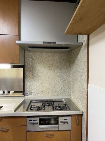 ビルトインガスコンロ レンジフード交換工事　滋賀県大津市　FY-90DED3-S