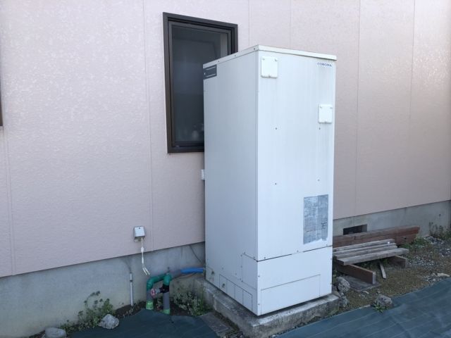 エコキュート交換工事　山梨県甲斐市　EQ37WFV-set - Before