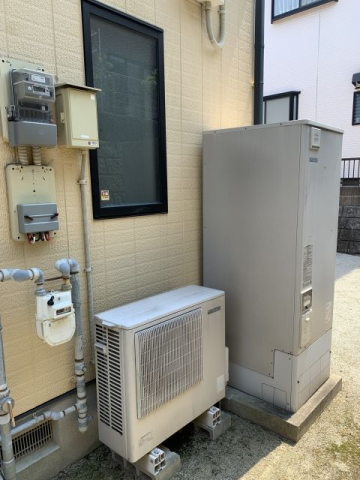 エコキュート交換工事　福岡県福岡市西区　SRT-W375-set - Before