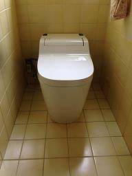 【2名作業】トイレ交換工事　兵庫県明石市　ROP-A301