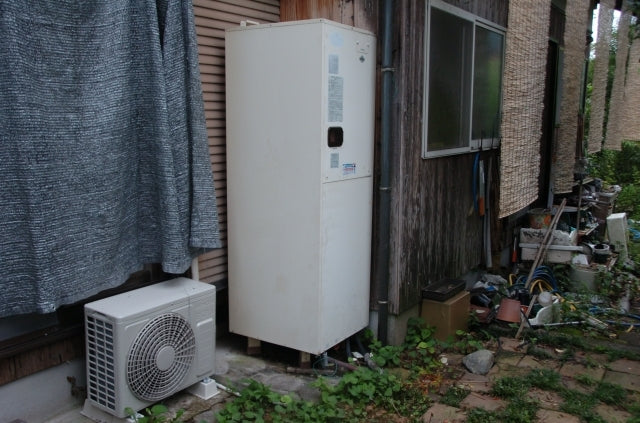 電気温水器交換工事　山口県山口市　SRG-375C - Before