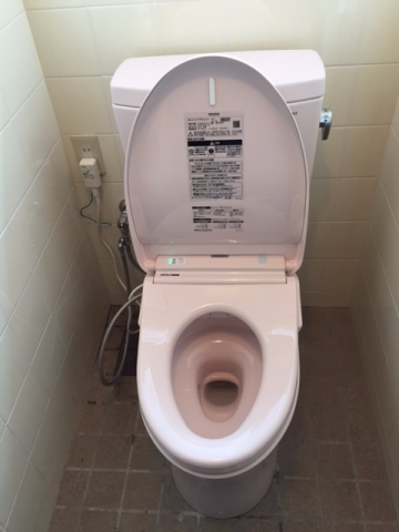 トイレ交換え工事　京都府京丹後市　GT-2450SAWX-2BL-set - After