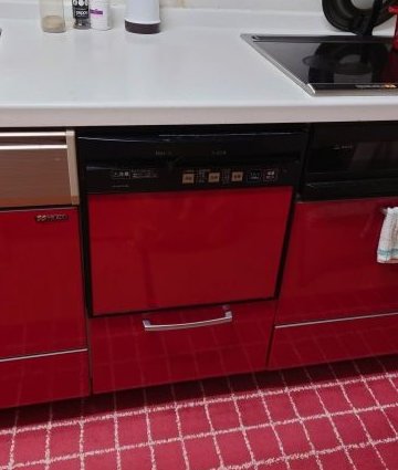 ビルトイン食洗機交換工事　青森県青森市　NP-45VS9S - Before