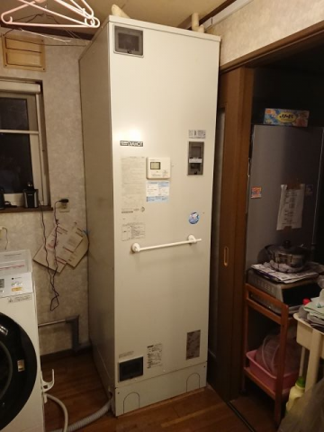 エコキュート交換工事　北海道札幌市東区　SRT-NK466D-set - Before