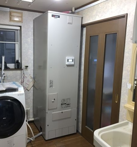 エコキュート交換工事　北海道札幌市東区　SRT-NK466D-set