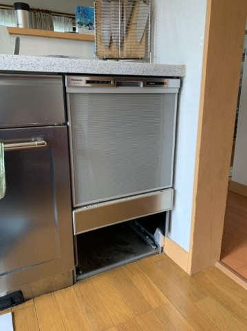 ビルトイン食洗機交換工事　静岡県裾野市　NP-45MS9S - After